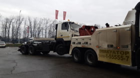 Эвакуация грузового авто из Усть-Лабинска в Краснодар